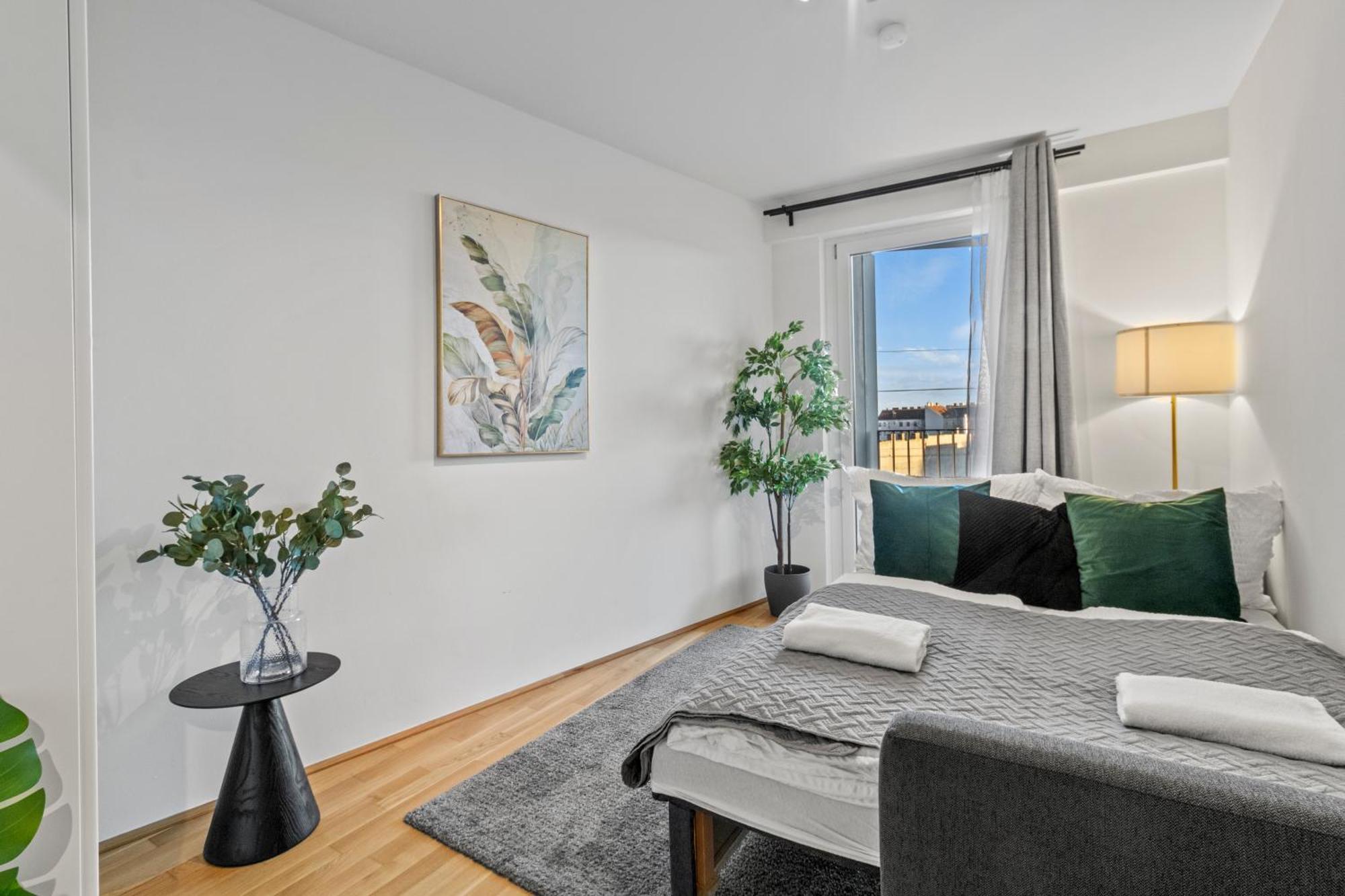 Balcony Apartment I 50 M² I Near City Center 维也纳 外观 照片