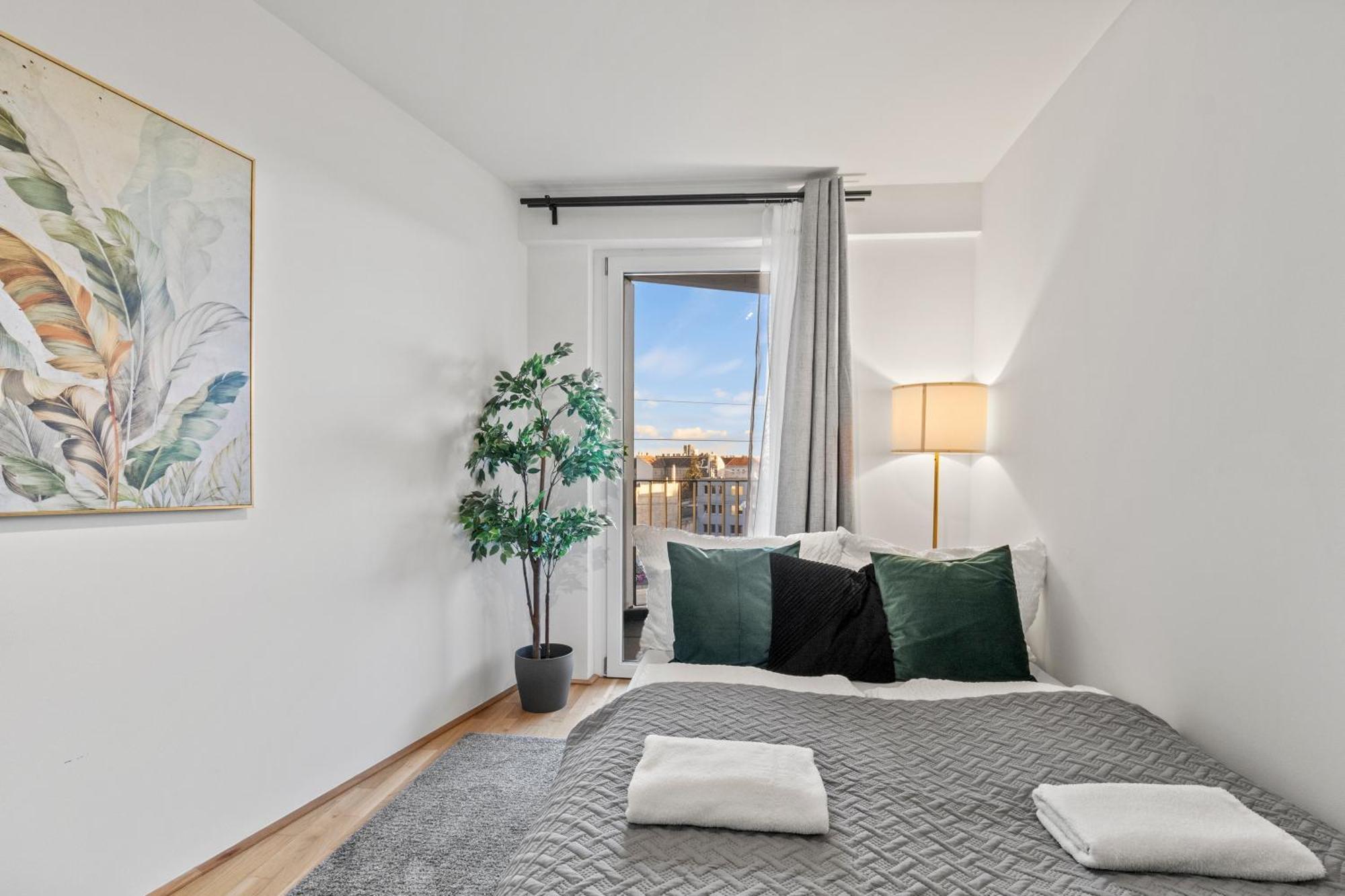 Balcony Apartment I 50 M² I Near City Center 维也纳 外观 照片