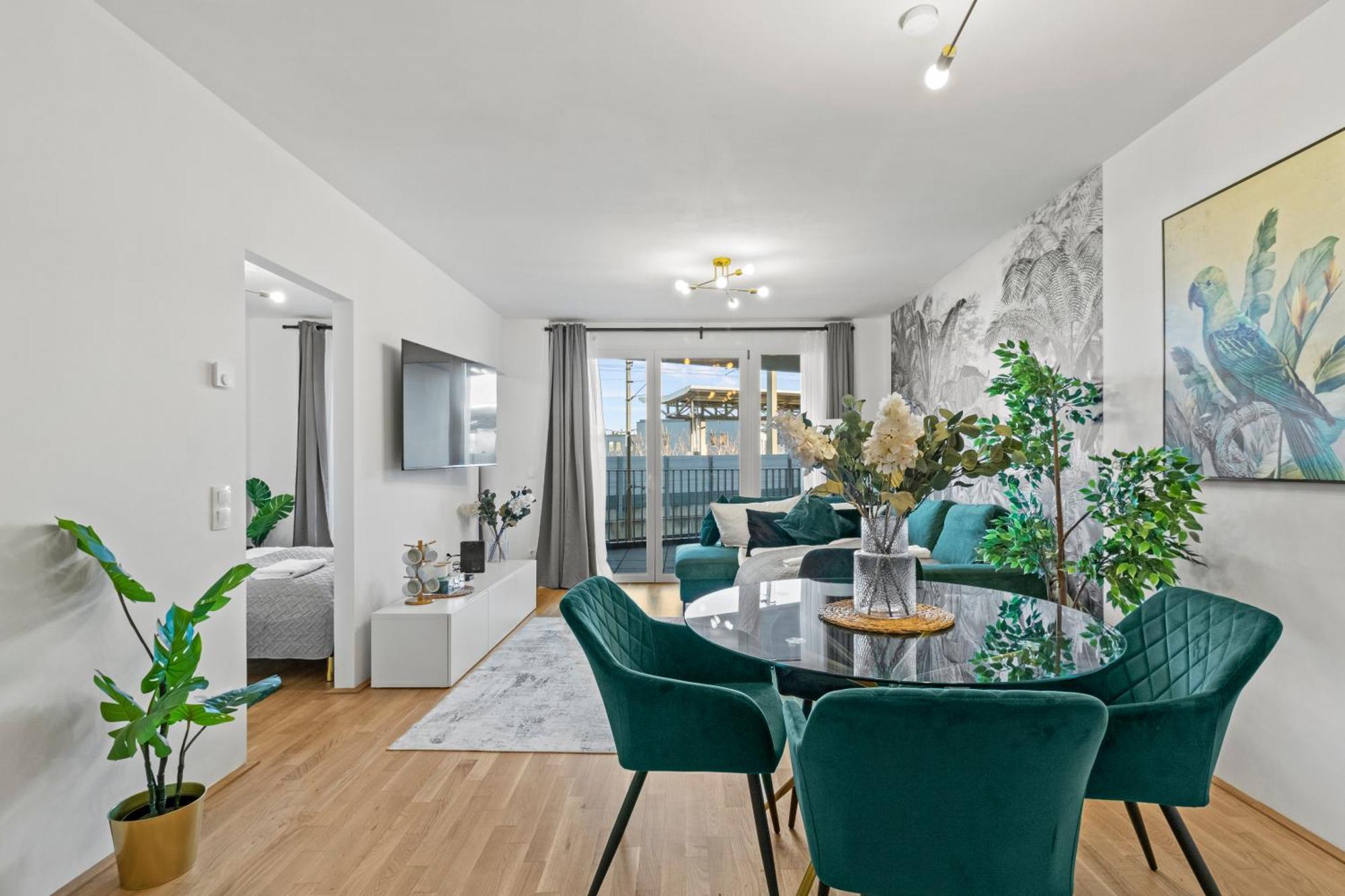 Balcony Apartment I 50 M² I Near City Center 维也纳 外观 照片