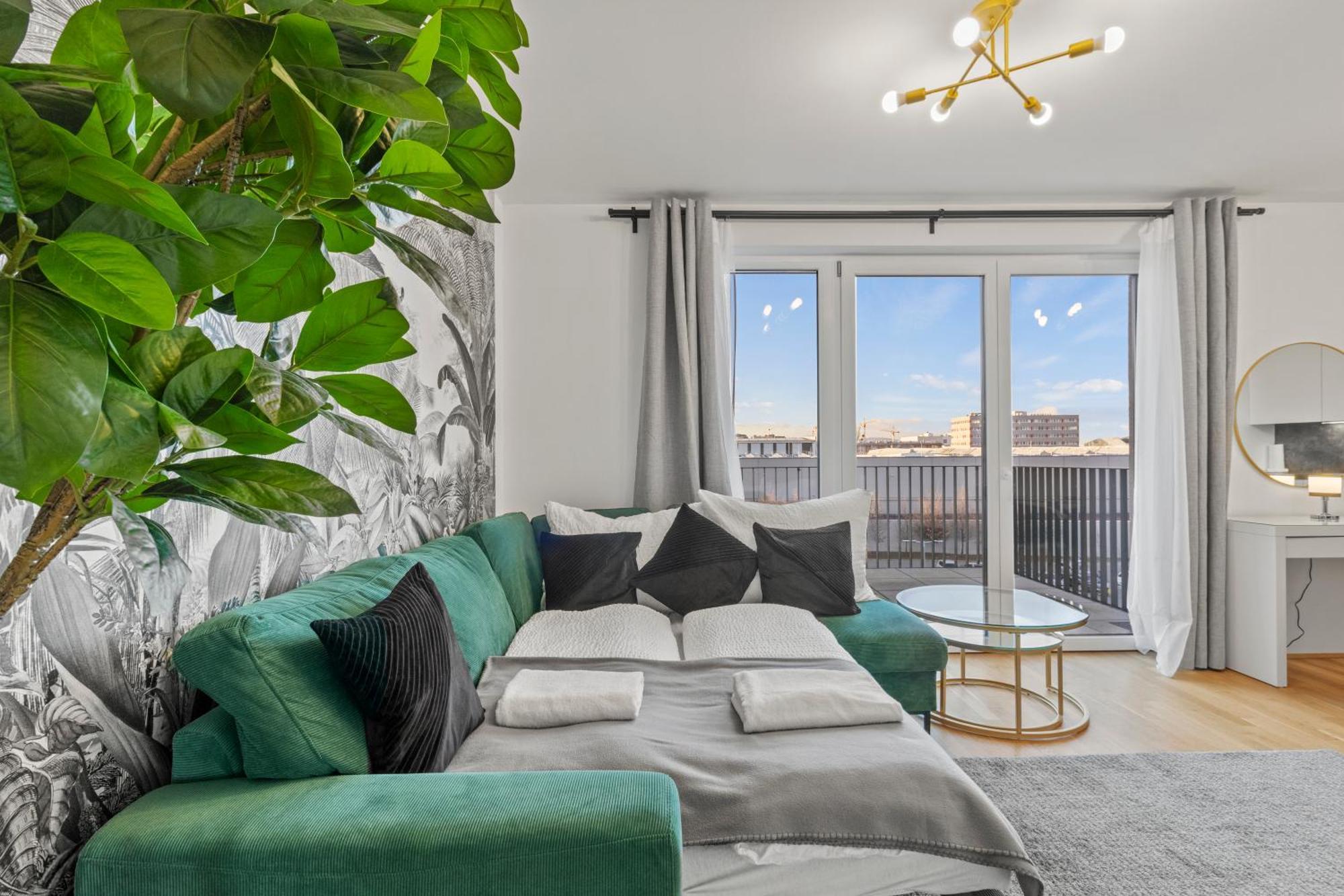 Balcony Apartment I 50 M² I Near City Center 维也纳 外观 照片
