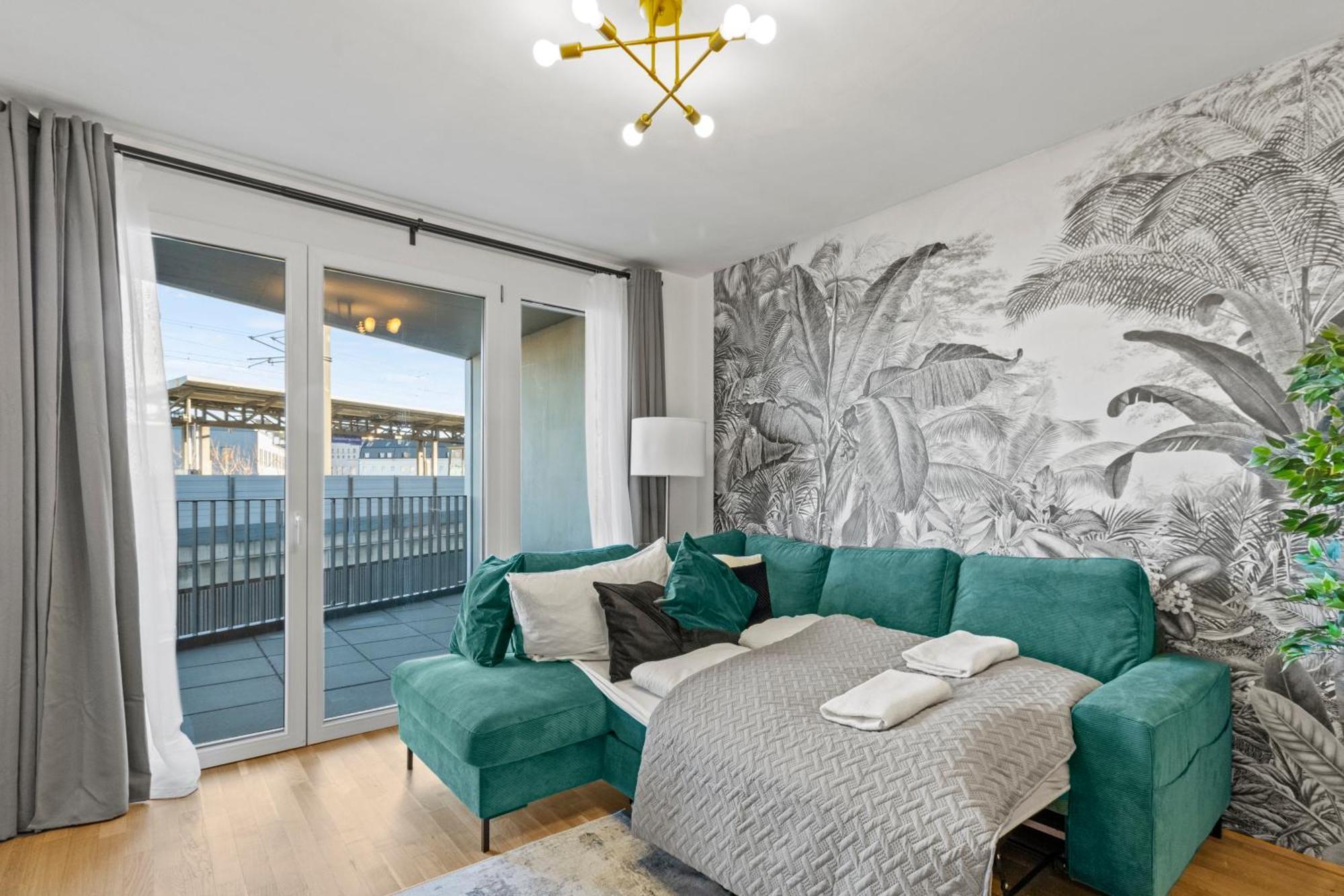 Balcony Apartment I 50 M² I Near City Center 维也纳 外观 照片