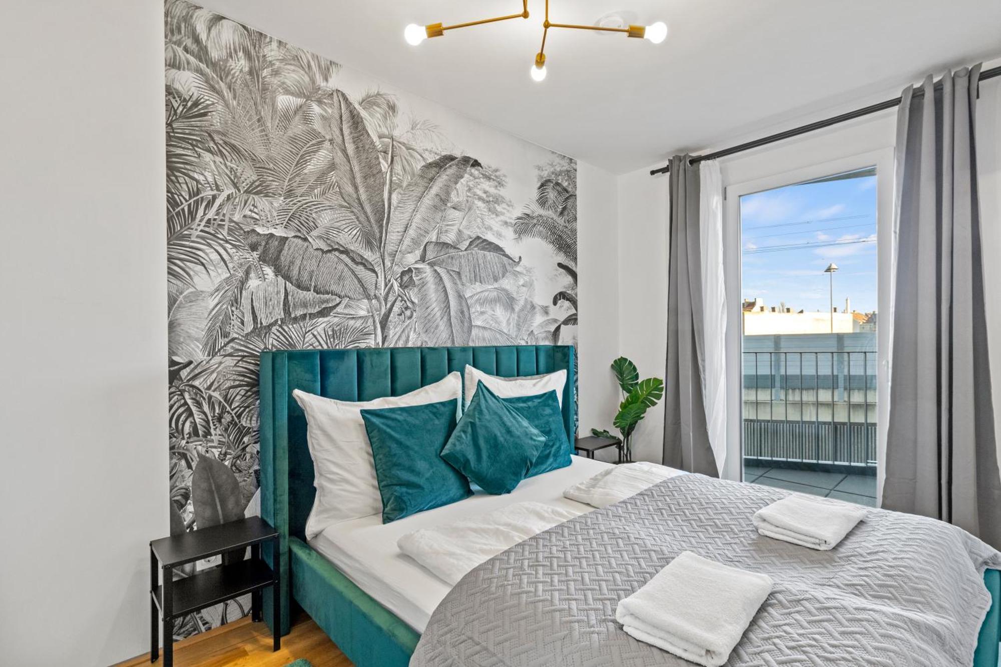 Balcony Apartment I 50 M² I Near City Center 维也纳 外观 照片